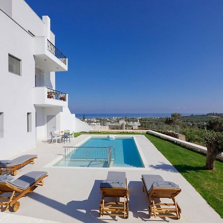 Apartment Tilio - New Apartment With Private Pool 1400M From The Beach Rethymno  Exterior photo