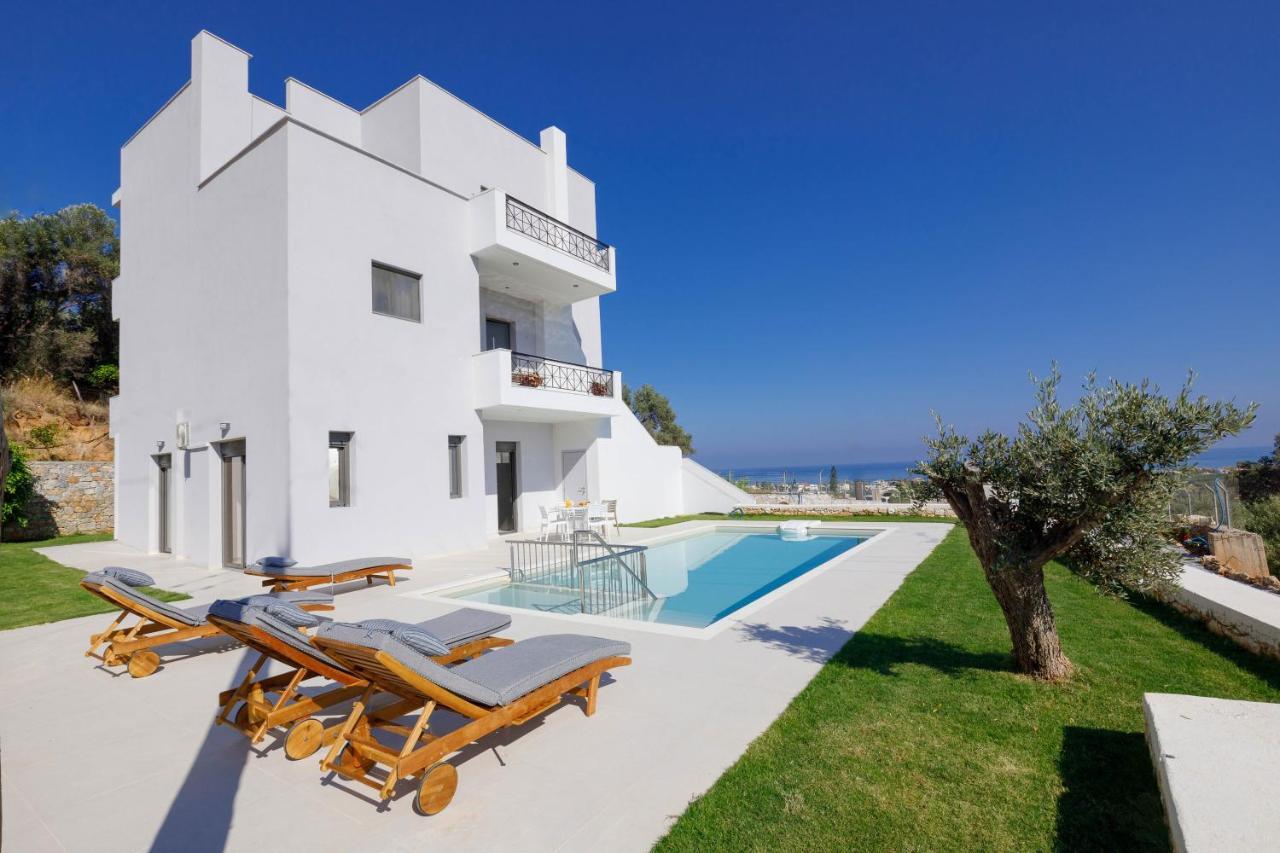 Apartment Tilio - New Apartment With Private Pool 1400M From The Beach Rethymno  Exterior photo