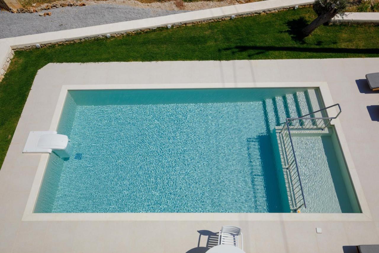 Apartment Tilio - New Apartment With Private Pool 1400M From The Beach Rethymno  Exterior photo